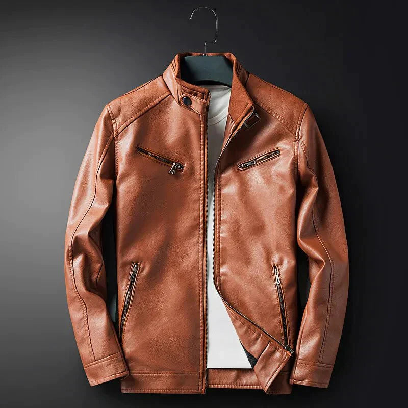 Veste Cuir Homme Chic et Douillet pour Tous Les Jours - PanierRoyale