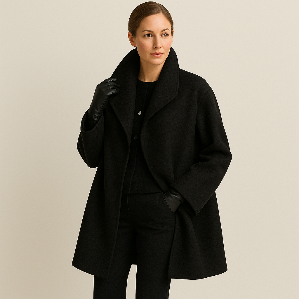 Manteau Femme Long Chaud et Élégant