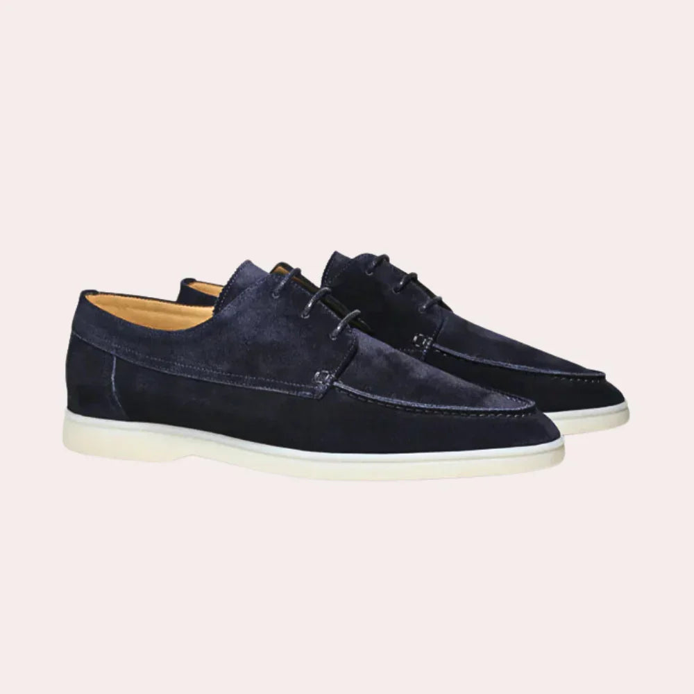 Bottes Cuir Homme Chic et Élégantes Marine
