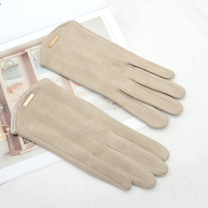 Gants Cuir Rose Femme Élégants et Confortables