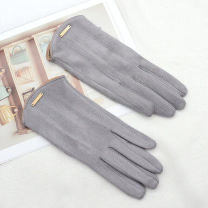 Gants Cuir Rose Femme Élégants et Confortables