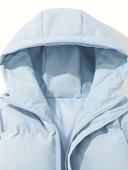 Veste À Capuche D’Hiver Pour Femme | Zippée