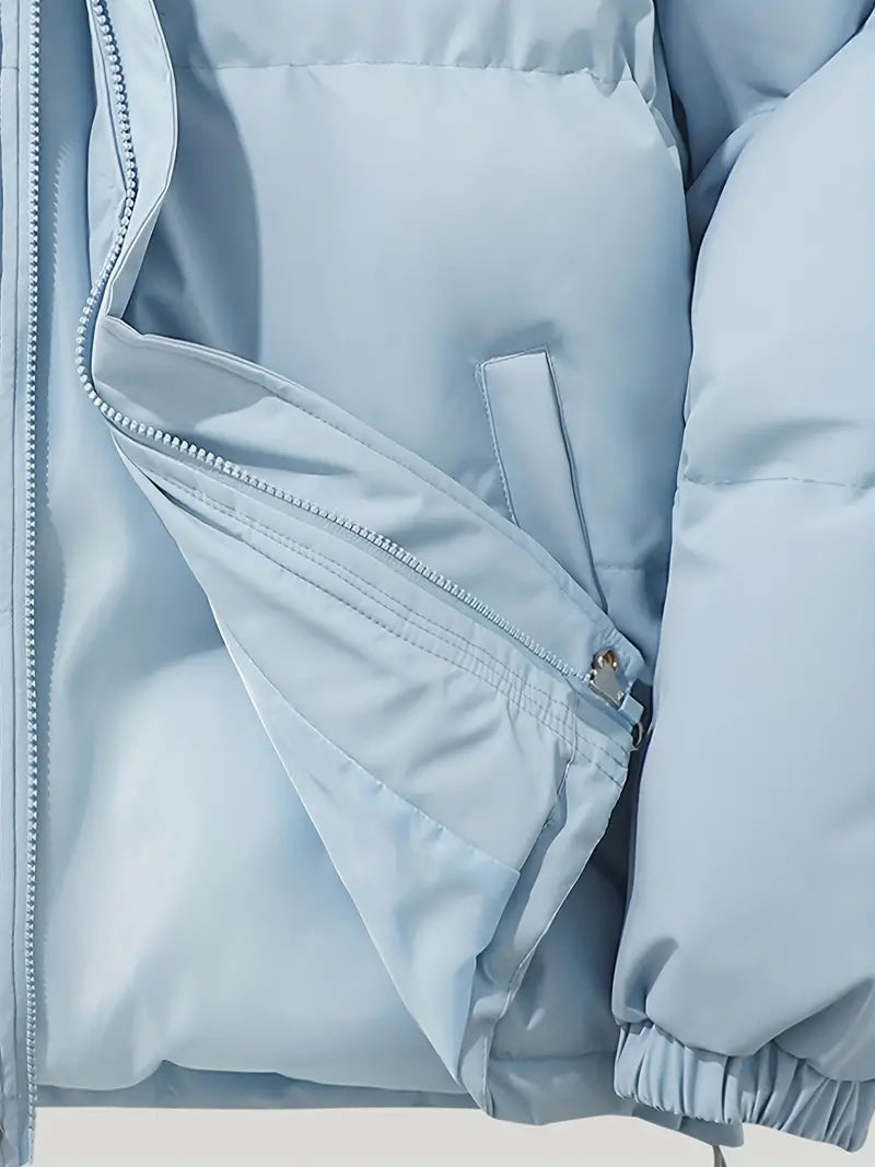 Veste À Capuche D’Hiver Pour Femme | Zippée