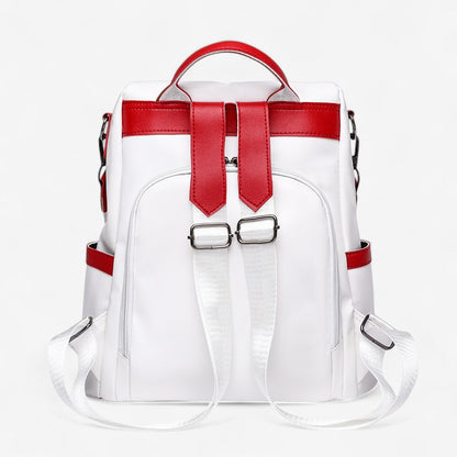 Sac à Dos Femme avec Bretelles Réglables et Poche Zippée