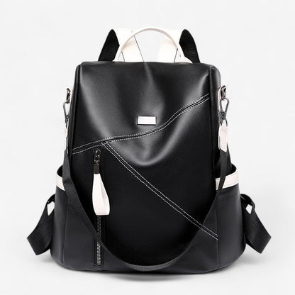 Sac à Dos Femme avec Bretelles Réglables et Poche Zippée - PanierRoyale