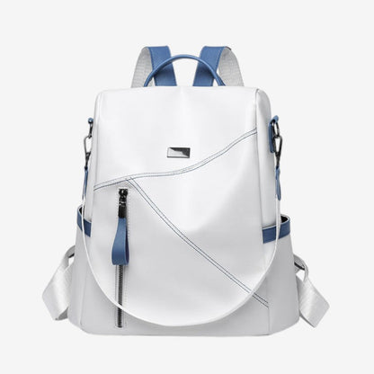 Sac à Dos Femme avec Bretelles Réglables et Poche Zippée