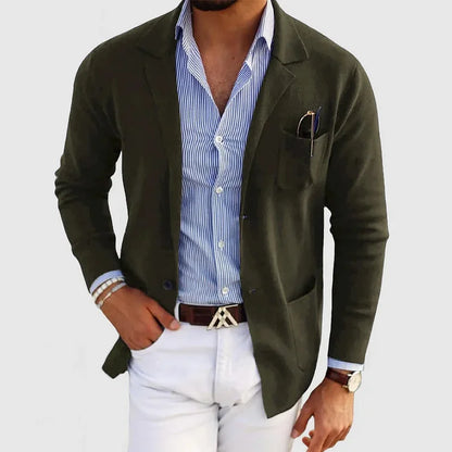 Blazer Slim Moderne Pour Homme | Avec Poche