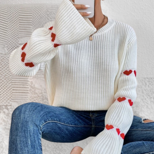 SANDRA - Pull Classique pour Femmes
