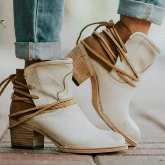Bottes Femme Chic Style Vintage Allemand - PanierRoyale