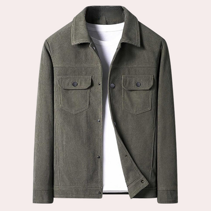 VINCENT - Veste en Velours Côtelé pour Hommes