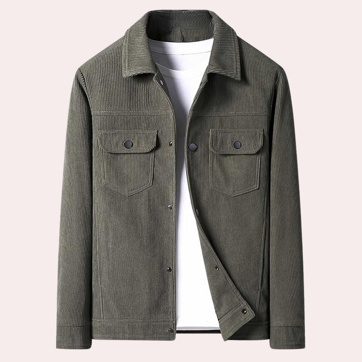 Veste en Velours Côtelé - vue 2