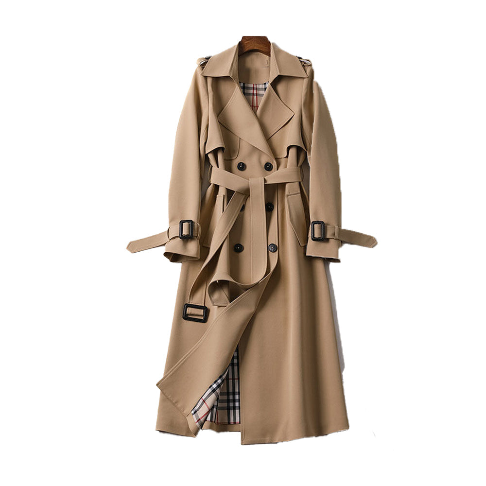 Trenchcoat Femme Classique Double Boutonnage - BerlinGlamour