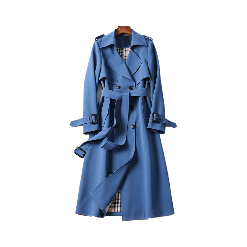 Trenchcoat Femme Classique Double Boutonnage