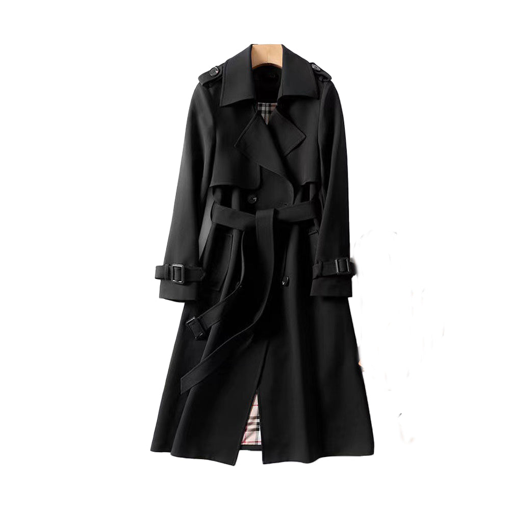Trenchcoat Femme Classique Double Boutonnage