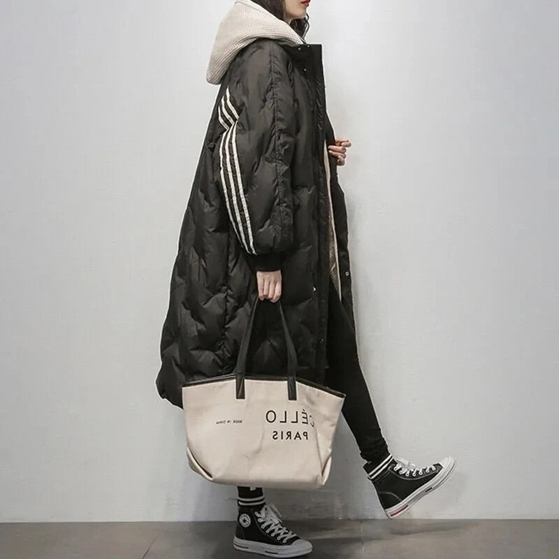 Veste Puffer Féminine Douce et Chaude