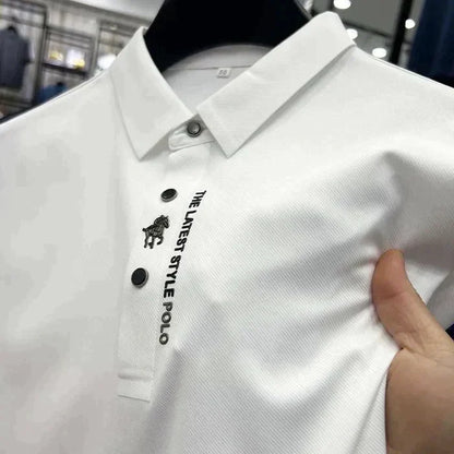 Polo Homme Taille Slim Manches Courtes