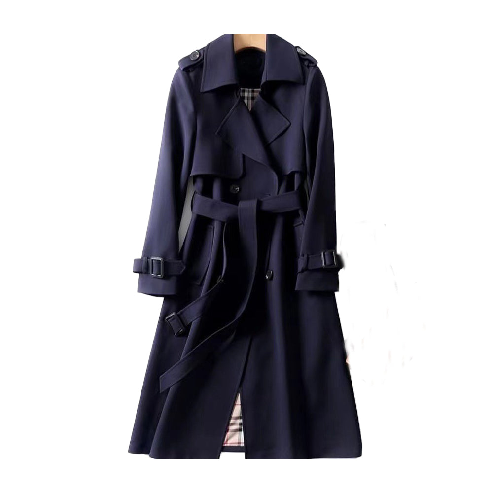Trenchcoat Femme Classique Double Boutonnage
