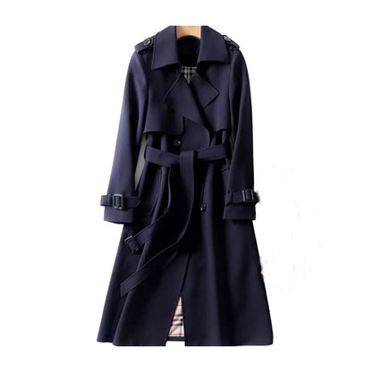 Trenchcoat Femme Classique Double Boutonnage