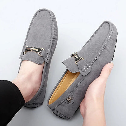 Mocassins Cuir Confortables pour Homme