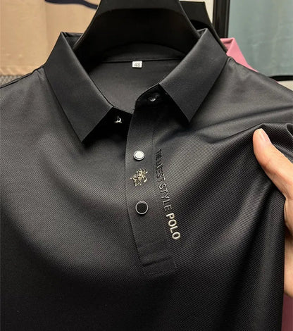 Polo Homme Taille Slim Manches Courtes