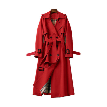 Trenchcoat Femme Classique Double Boutonnage