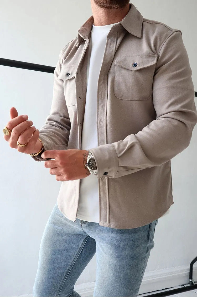 Veste Cuir Homme Élégante et Résistante - PanierRoyale