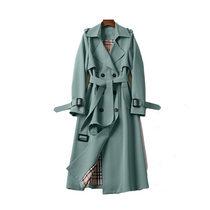 Trenchcoat Femme Classique Double Boutonnage