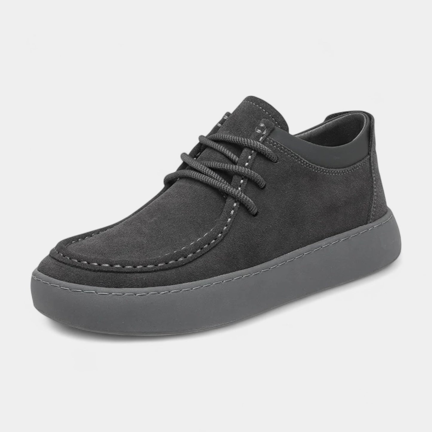 Chaussures décontractées en cuir synthétique avec lacets