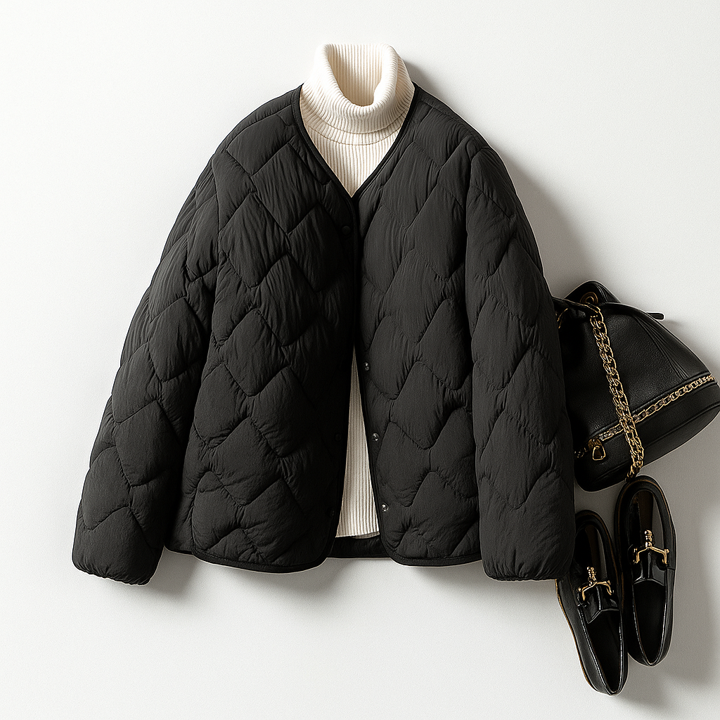 Veste Femme Hiver Doublée Légère et Chaude