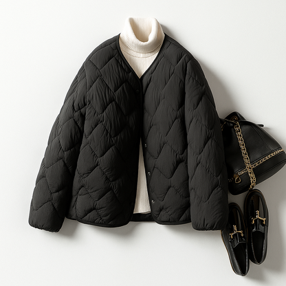 Veste Femme Hiver Doublée Légère et Chaude