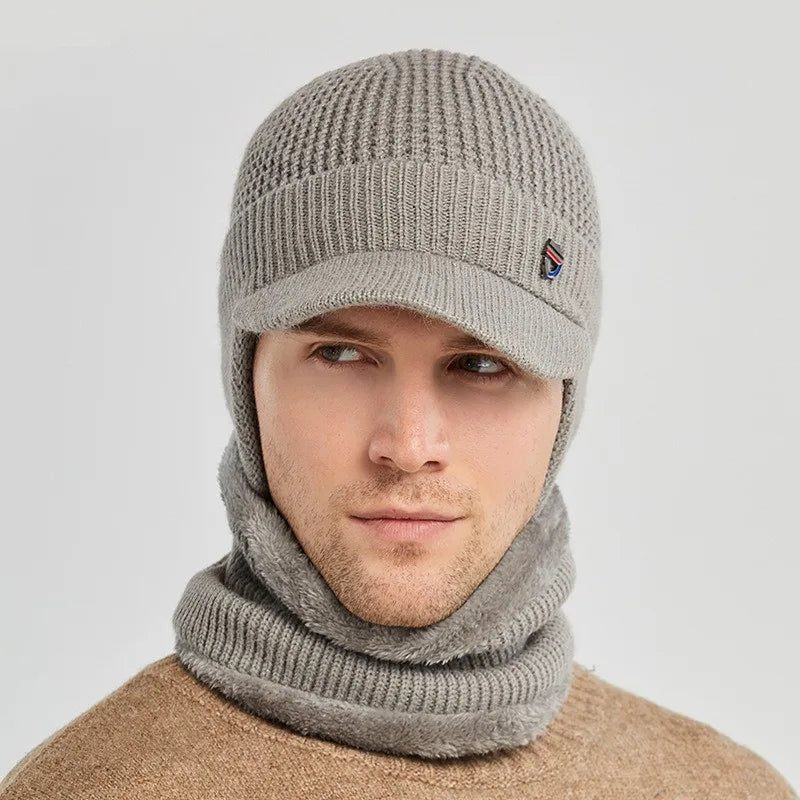 Casquette Hiver Chaude et Douce pour Homme - PanierRoyale