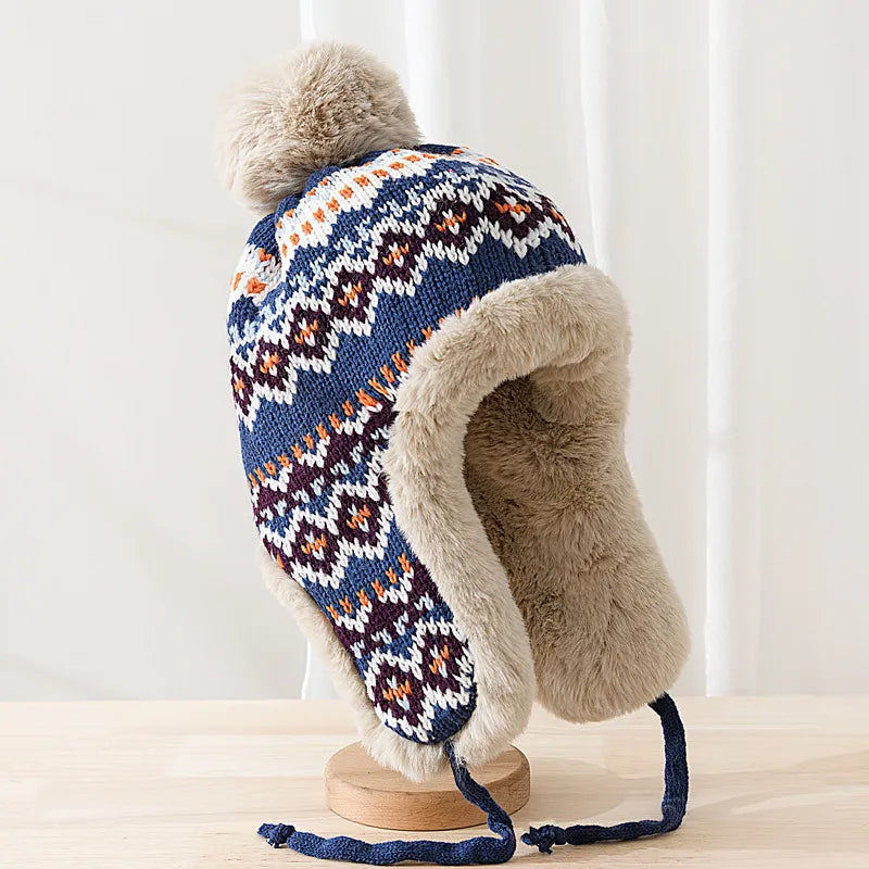 Bonnet Hiver Chaud et Doux pour Adulte - PanierRoyale