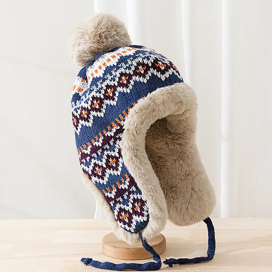Bonnet Hiver Chaud et Doux pour Adulte - PanierRoyale