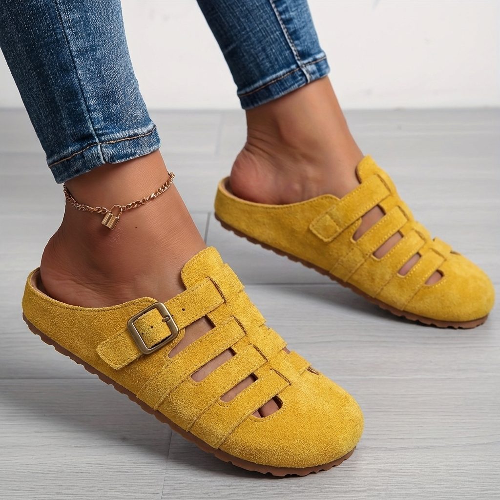 Sandales Mules Femme Respirantes Boucle Réglable - PanierRoyale