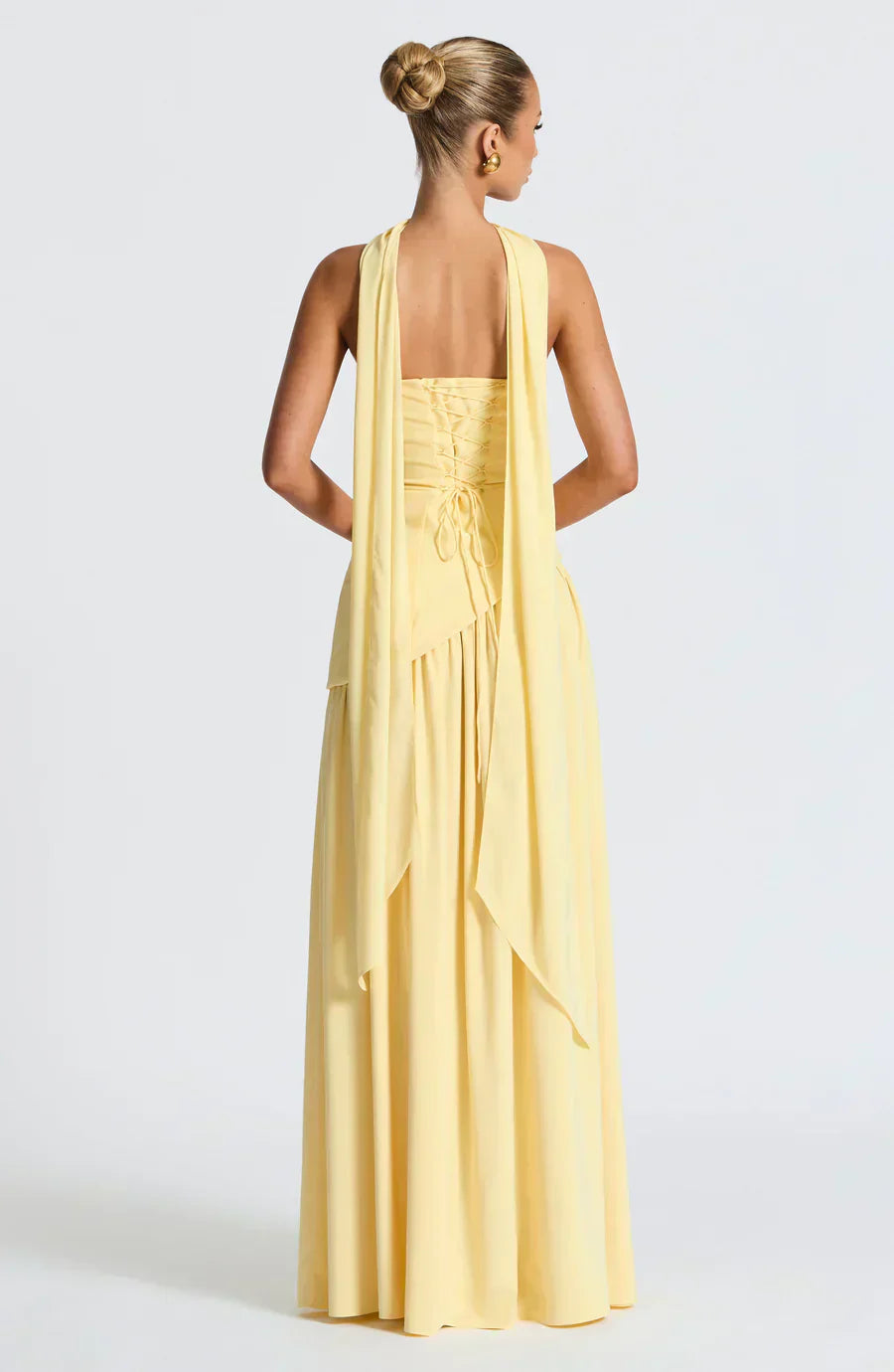 Robe de soirée asymétrique pour femme mariée