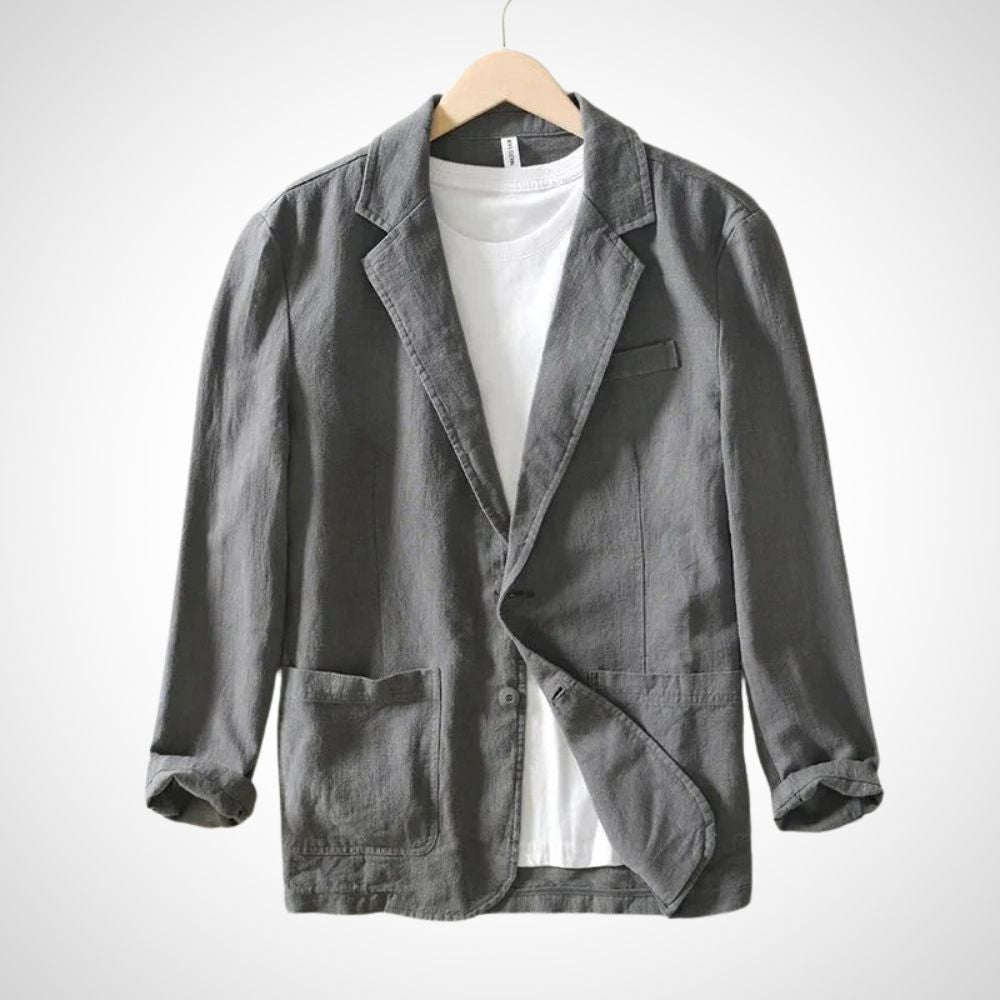 Veste Été Homme Léger avec Manches Réglables