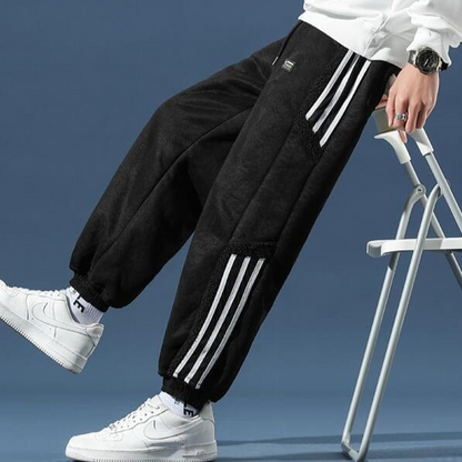 Pantalon Jogging Homme Printemps Détails Contrastés