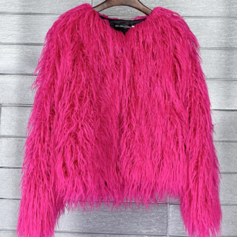 Manteau Faux Fur Chic et Chaud pour Femme