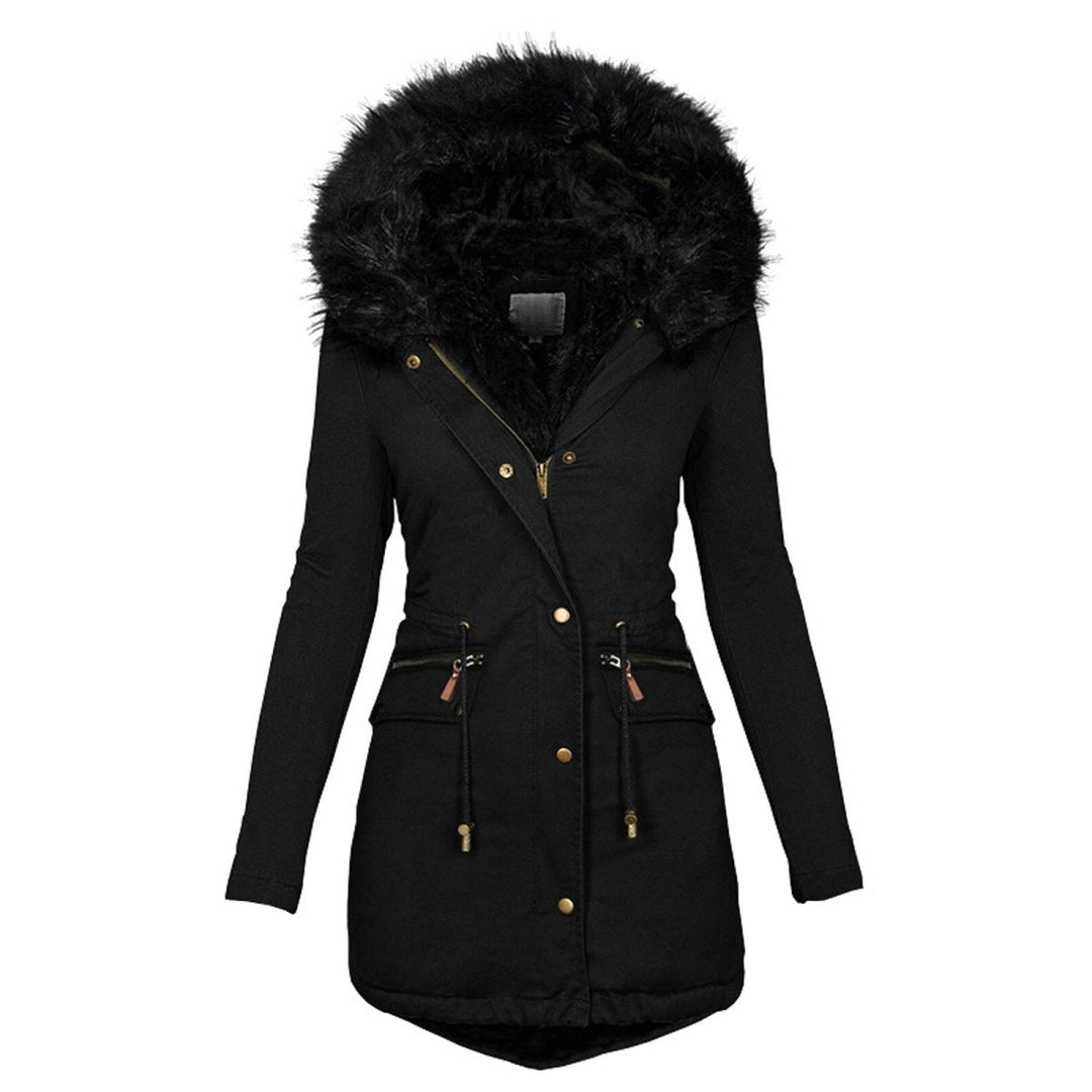 Manteau Hiver Chic avec Ceinture à Réglage