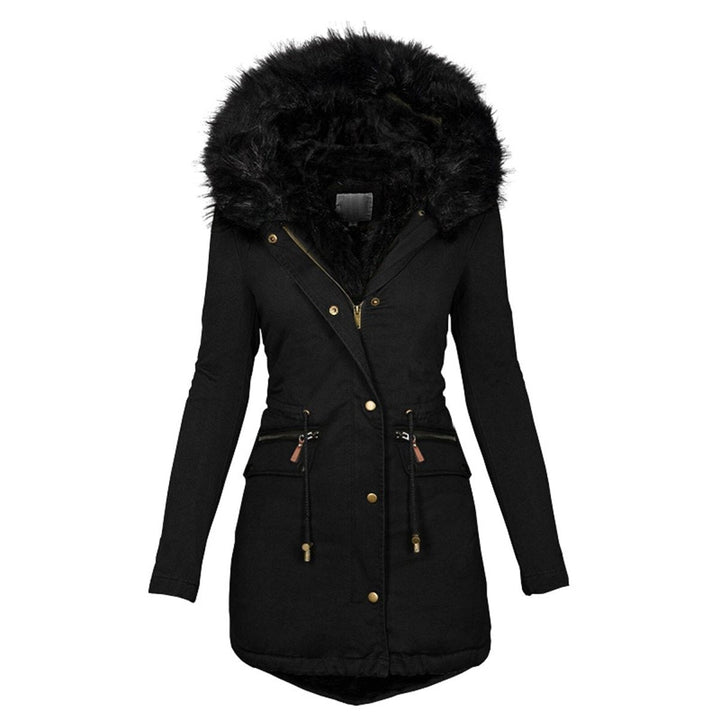 Manteau Hiver Chic avec Ceinture à Réglage