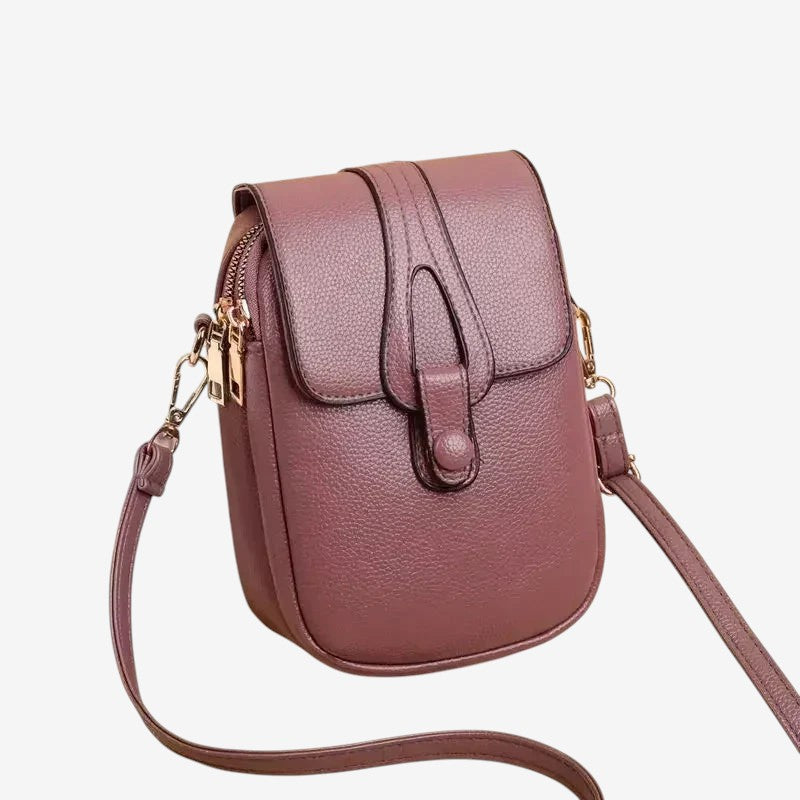 Sac à Main Femelle avec Poignée Réglable et Fermeture Éclair Zip