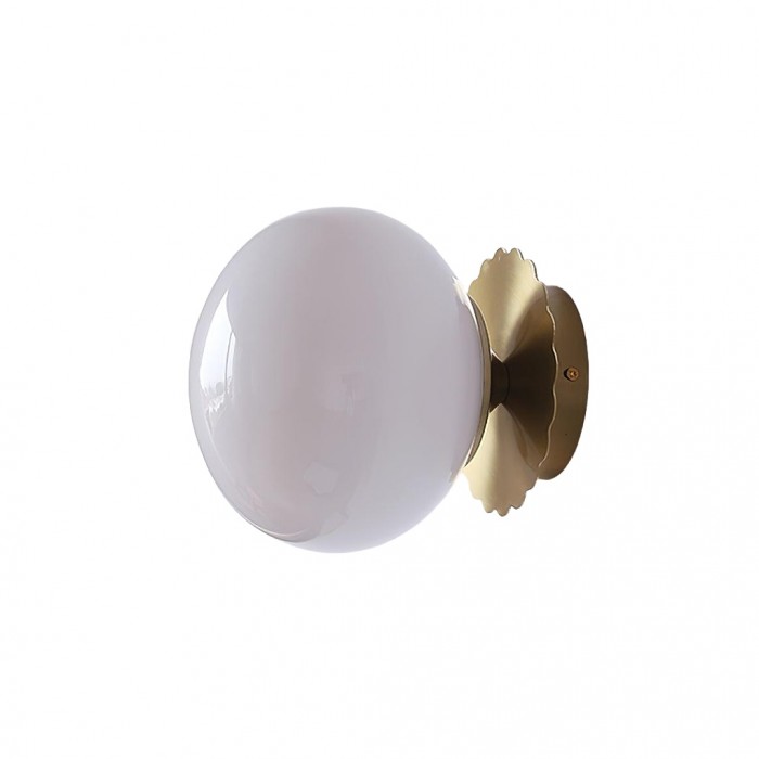 Lampe Murale Verre Transparent Élégante