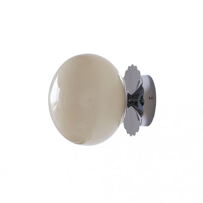 Lampe Murale Verre Transparent Élégante