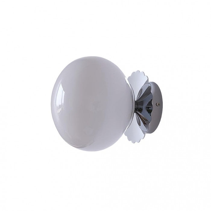 Lampe Murale Verre Transparent Élégante