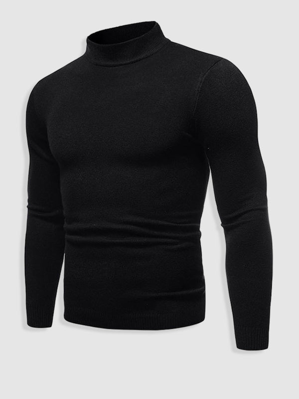 Pull Homme Slim Fit Col Roulé pour Printemps - BerlinGlamour