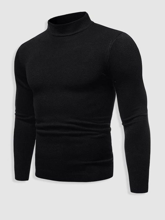 Pull Homme Slim Fit Col Roulé pour Printemps - BerlinGlamour