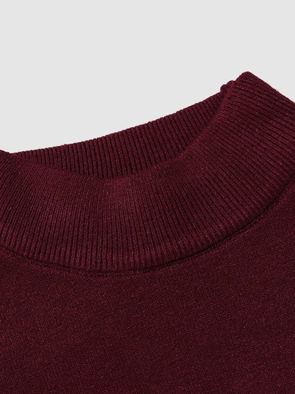 Pull Homme Slim Fit Col Roulé pour Printemps