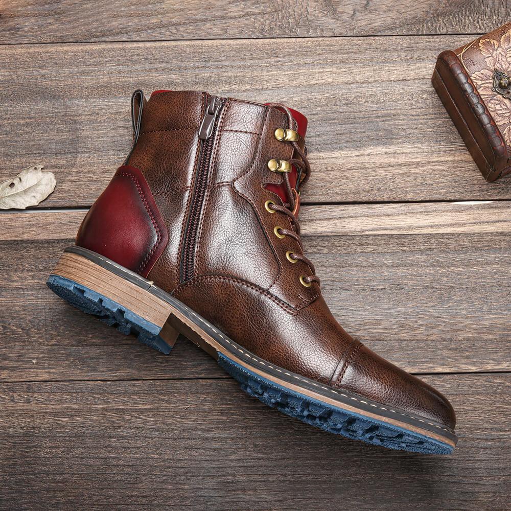 Bottes Homme Détentes Lacets Confortables
