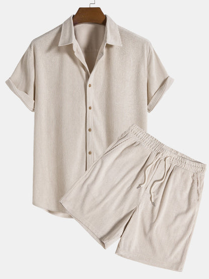 Ensemble Polo et Short Homme Été Léger et Confortable - PanierRoyale