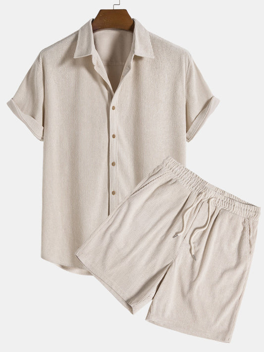Ensemble Polo et Short Homme Été Léger et Confortable - PanierRoyale